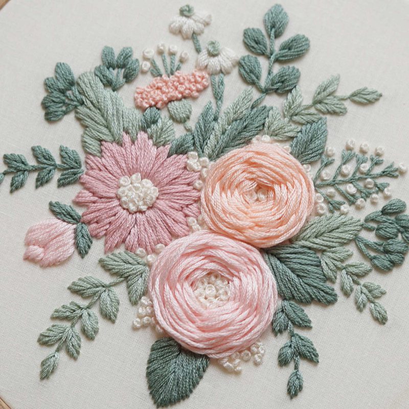 Hand Embroidery/PDF Pattern/Video Tutorial/ No. P011