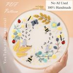 Jungle story-embroidery