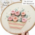 Rose-embroidery