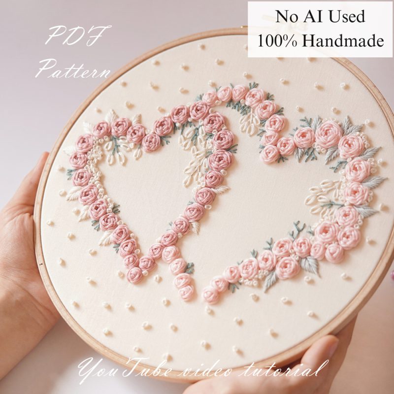 Me and you-embroidery