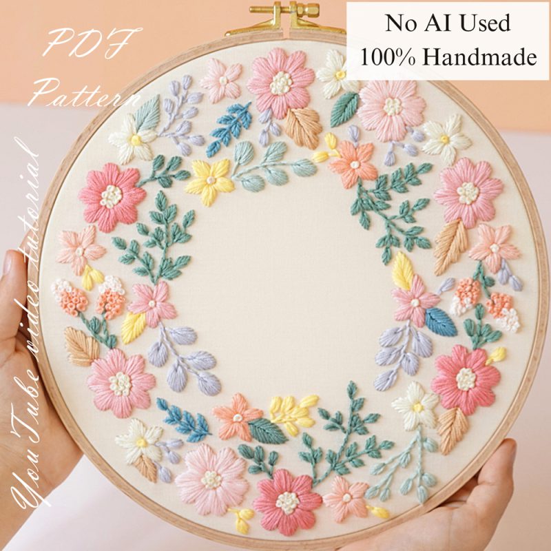 Happy summer-embroidery
