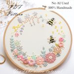 Be happy-embroidery