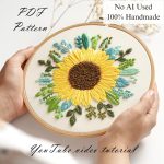 Bouquet of happiness-embroidery