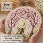 Anne in the spring-embroidery