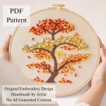 Welcome autumn-embroidery