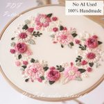 Your kind heart-embroidery