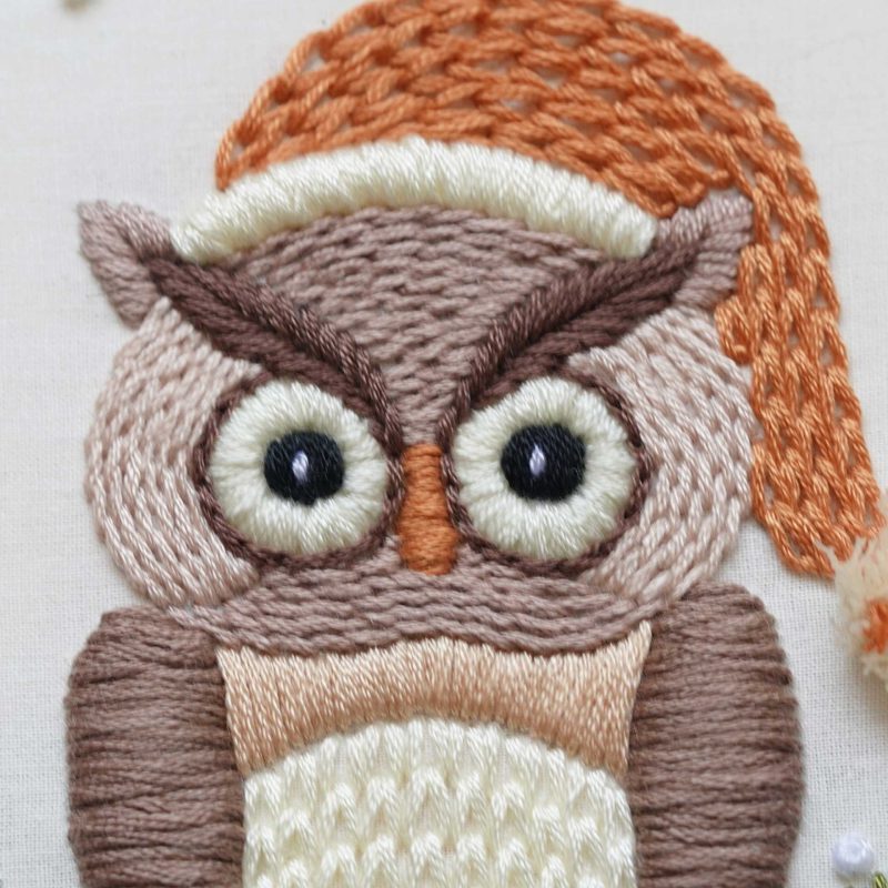 selling an owl pattern in PDF form/Video Tutorial. No. P061