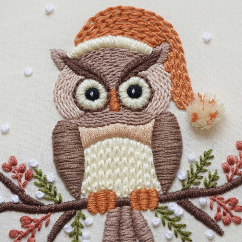 selling an owl pattern in PDF form/Video Tutorial. No. P061