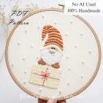 Christmas gift-embroidery