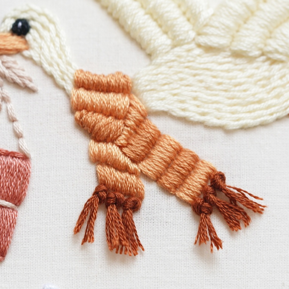 Stork on holiday