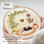 One sunny day-embroidery