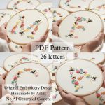 Alphabet-Spring-embroidery