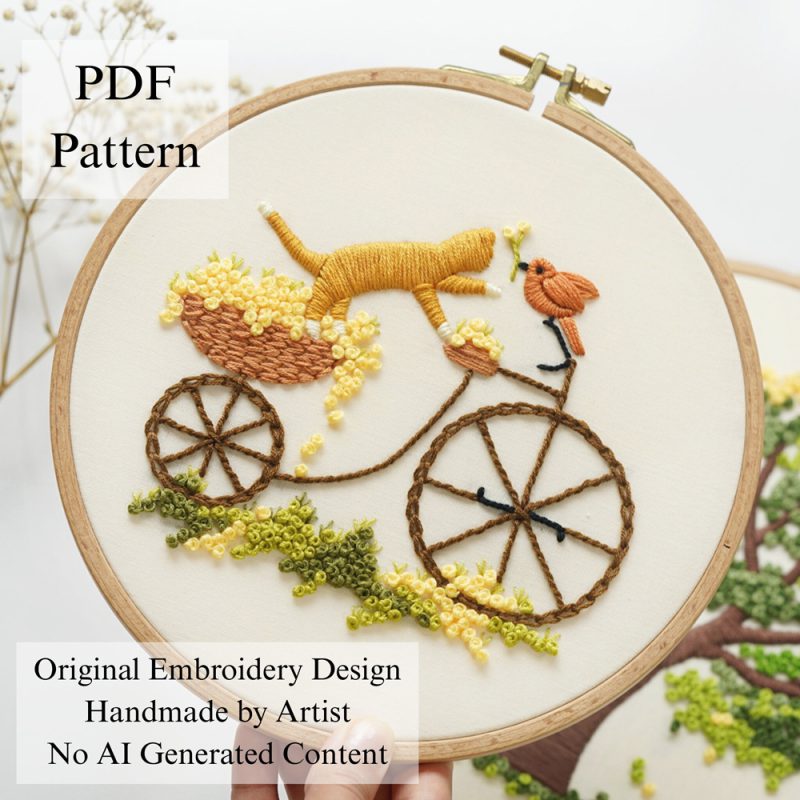 New friend-embroidery