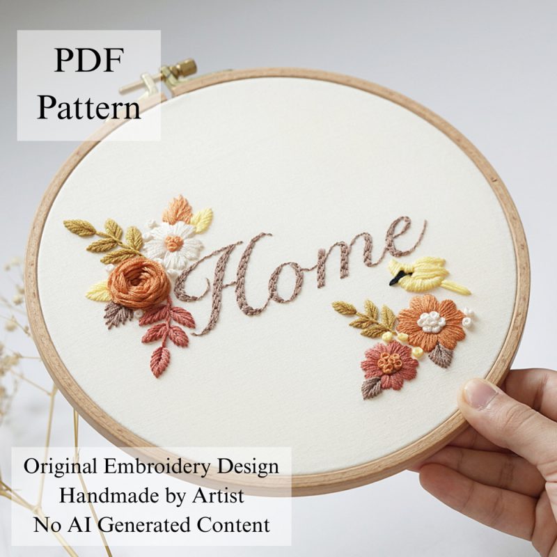 Home-embroidery