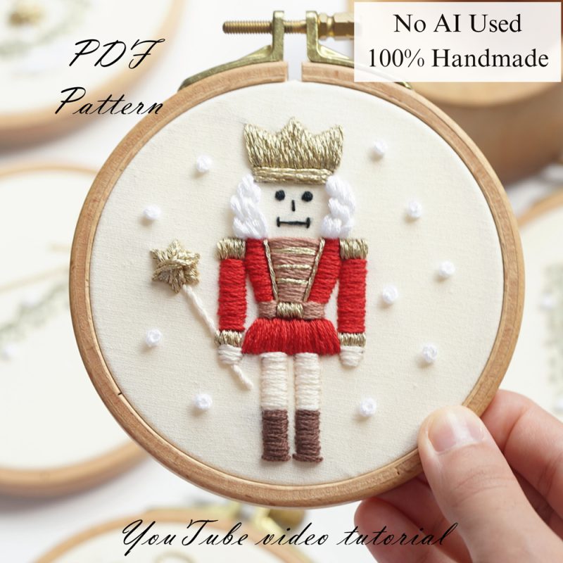 Nutcracker-embroidery
