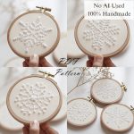 Snowflakes-embroidery