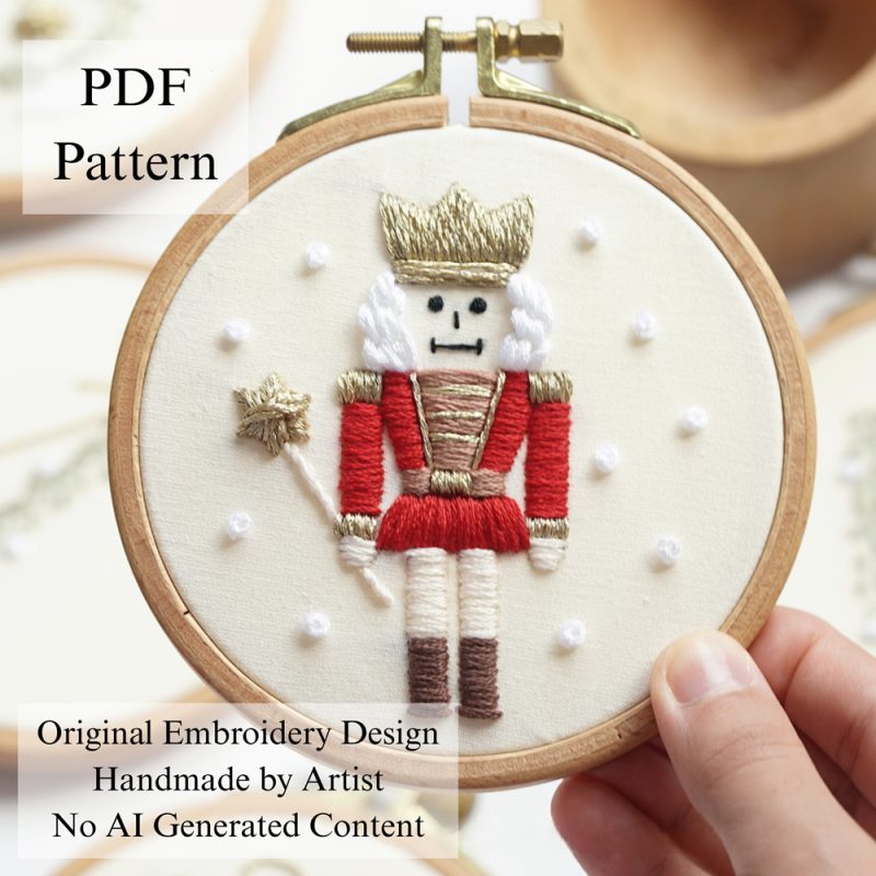 Nutcracker-embroidery