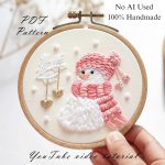 Snowgirl-embroidery