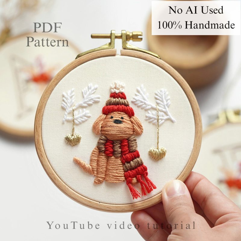 Christmas party-embroidery
