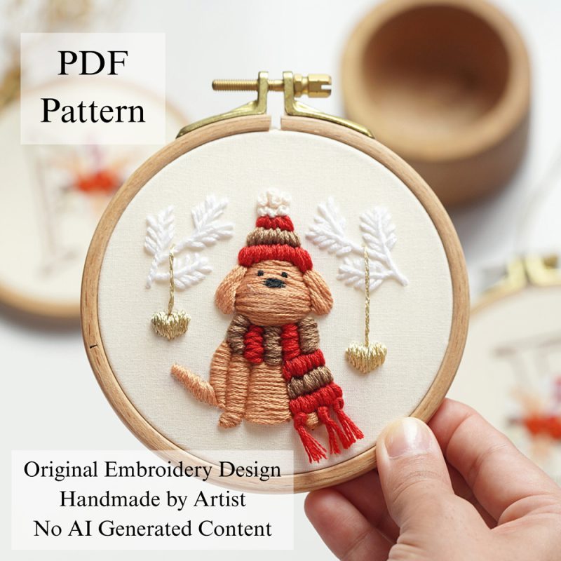 Christmas party-embroidery