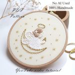 Alphabet-My angel-embroidery