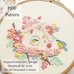 My spring-embroidery