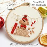 Christmas joy-embroidery