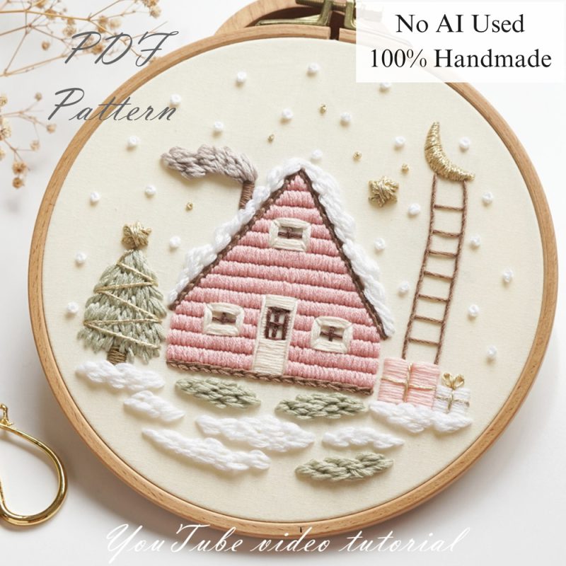 Christmas Eve-embroidery