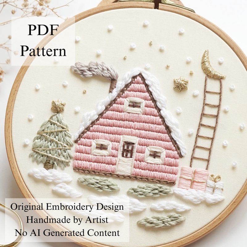 Christmas Eve-embroidery