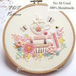 Spring vibes-embroidery