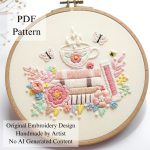 Spring vibes-embroidery