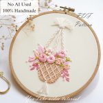 Hanging garden-embroidery