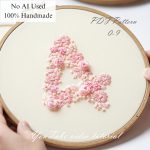 Numbers-Blossoms 0-9-embroidery