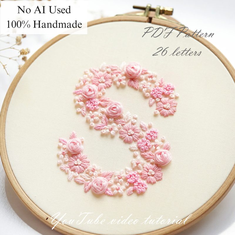 Alphabet-Blossoms-embroidery