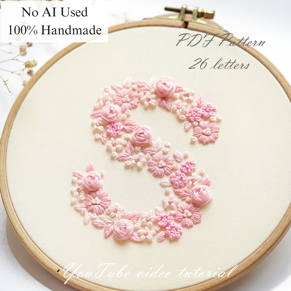 Alphabet-Blossoms-embroidery