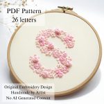Alphabet-Blossoms-embroidery