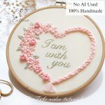 I am with you-embroidery