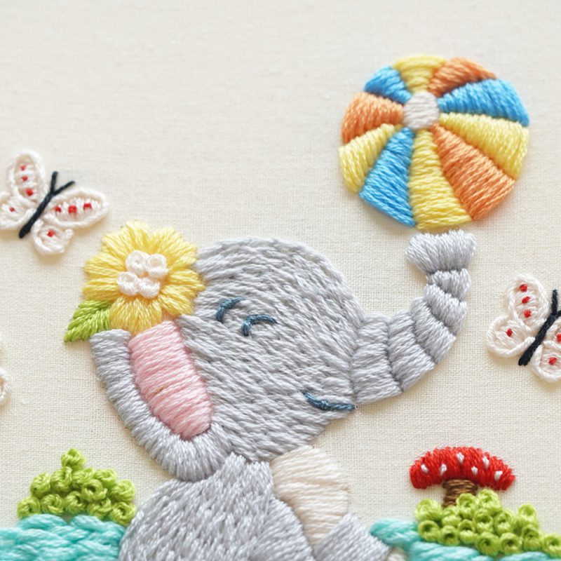 Elephant and ball