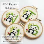 Alphabet-Panda-embroidery