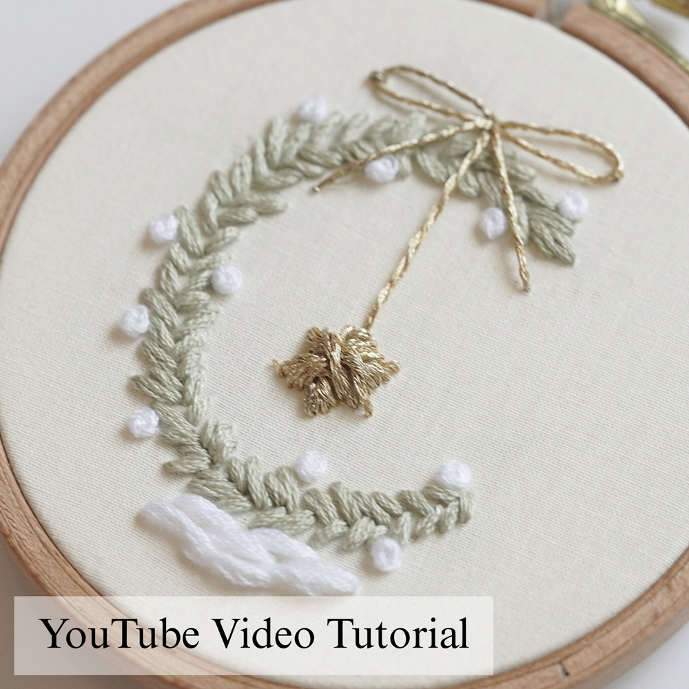 Alphabet-Christmas pine