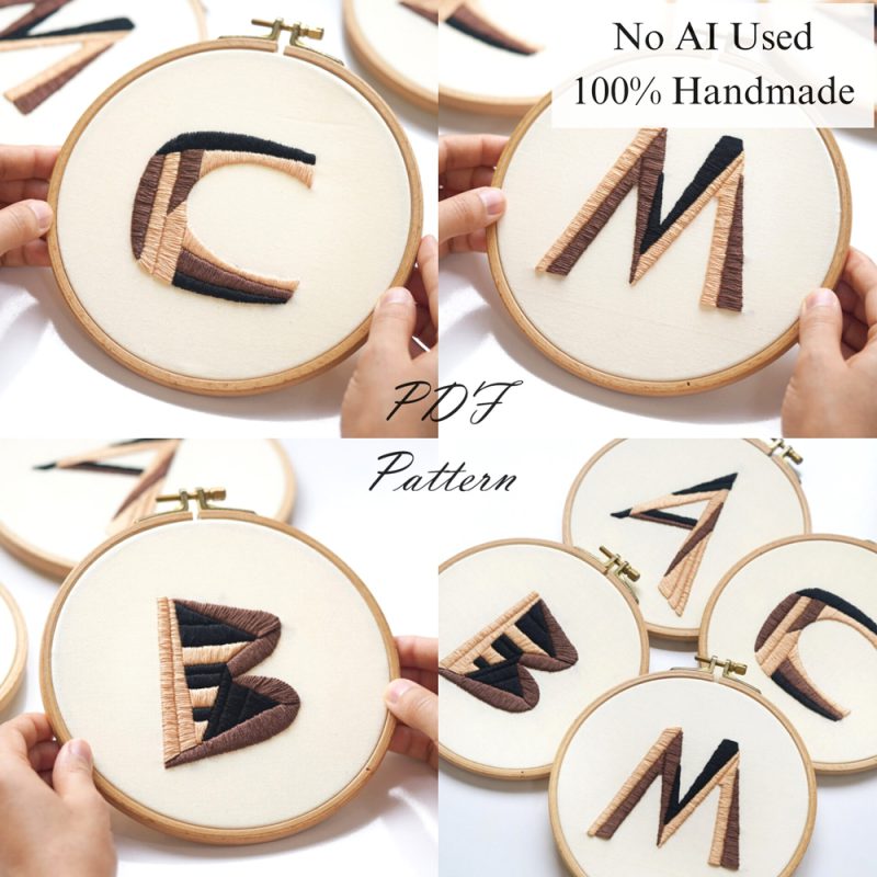Alphabet-Wooden-embroidery