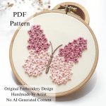Butterfly-Blossoms embroidery