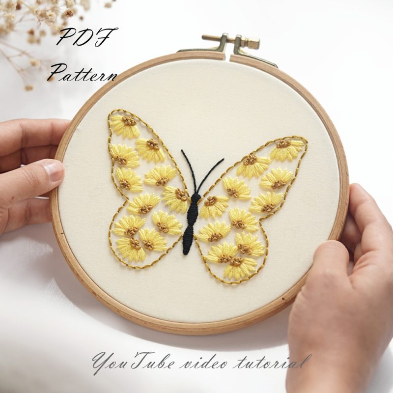 Butterfly-Sunflower