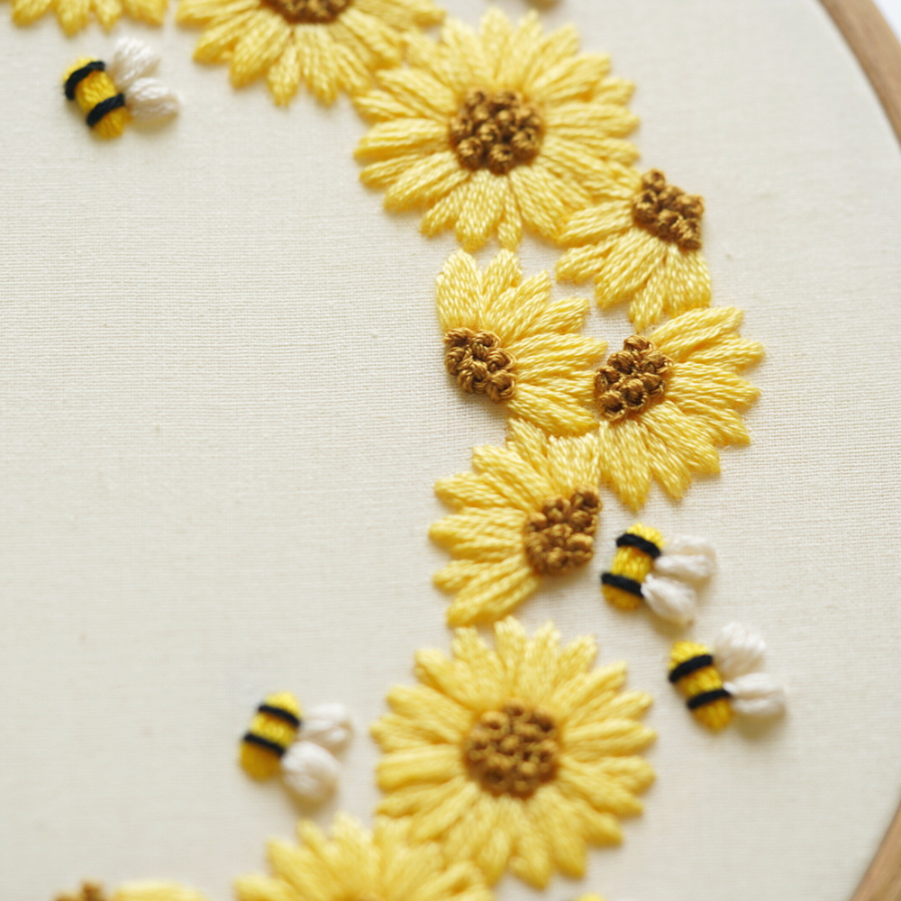 Sunflower wreath
