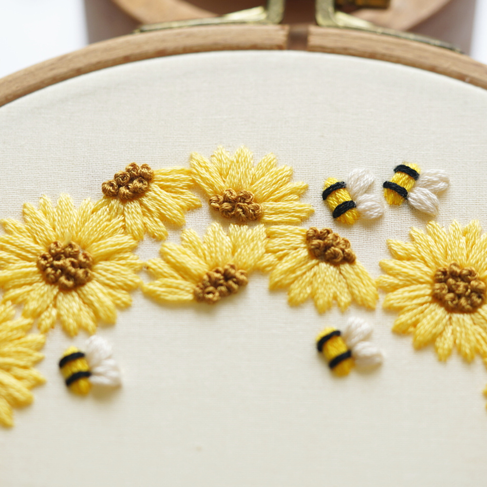 Sunflower wreath