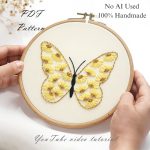 Butterfly-Sunflower-embroidery