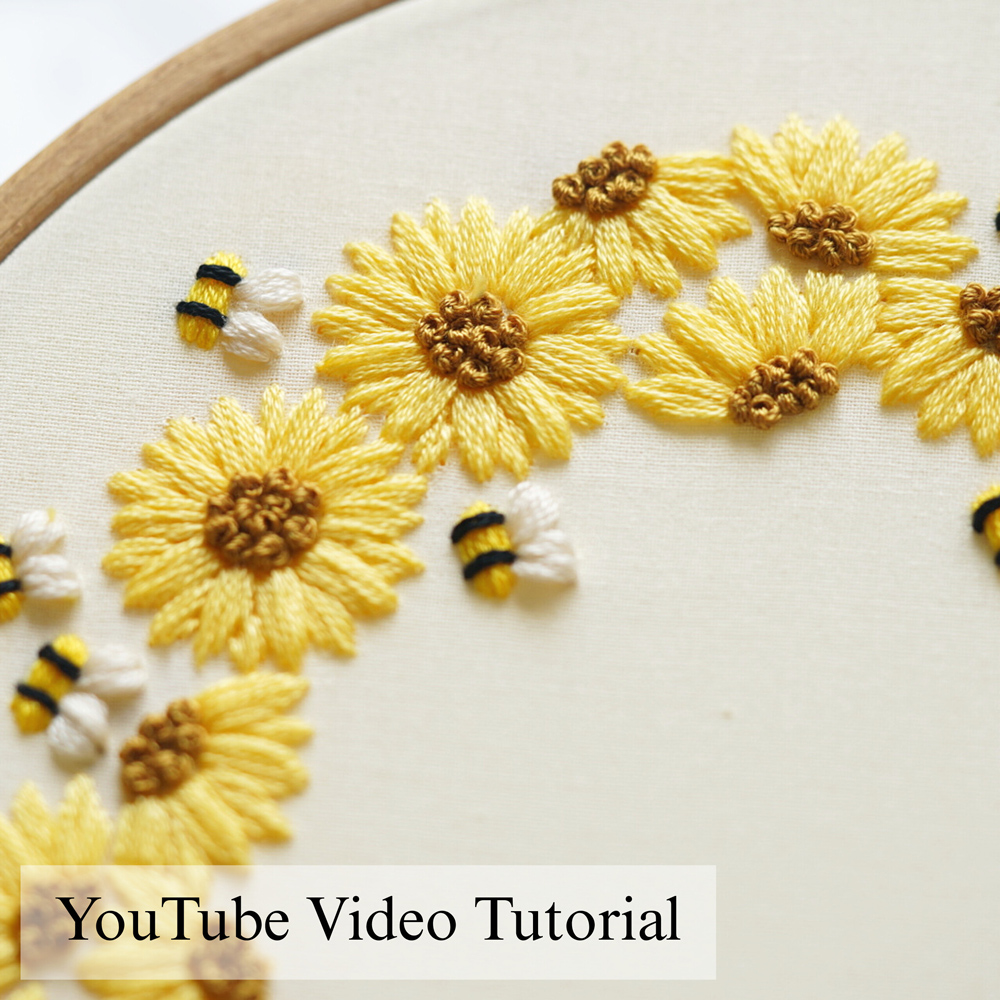 Sunflower wreath