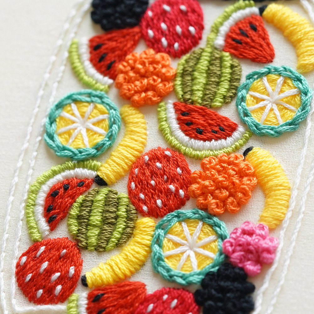 Fruity candy jar